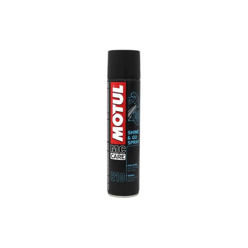 Abrillantador moto MOTUL E10 Shine Go Spray 0.400L 103175