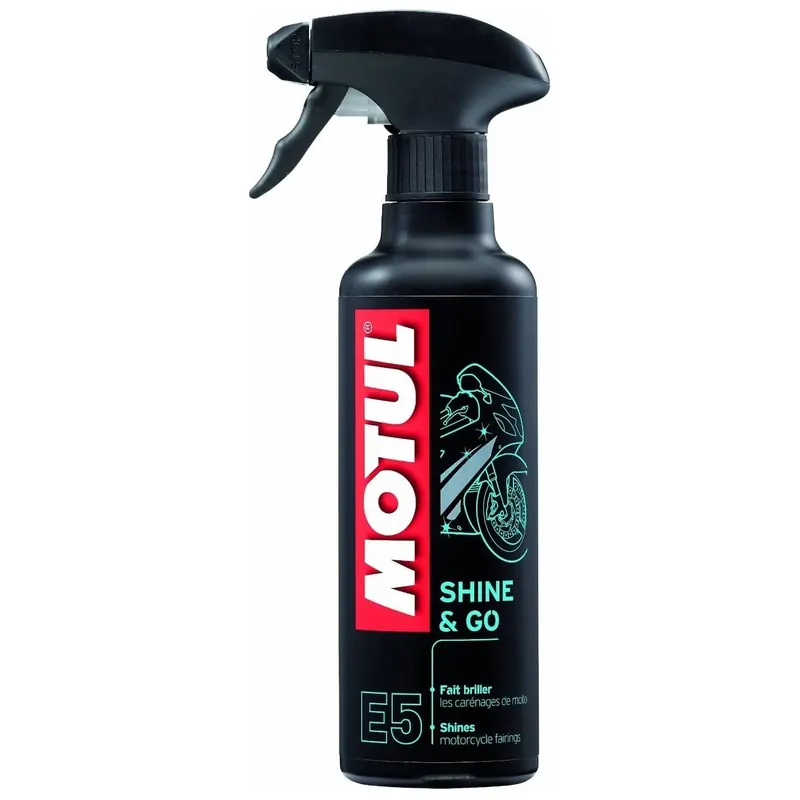 Abrillantador moto MOTUL E5 Shine Go 0.400L 103000