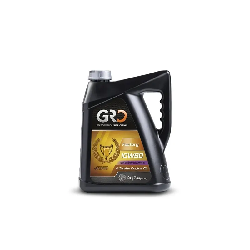 Aceite de motor GRO Factory 10W60 4 litros 9009260