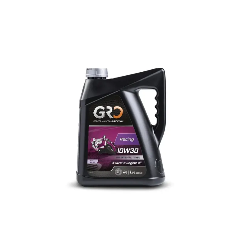 Aceite de motor GRO Racing 10W30 4 litros 9007360