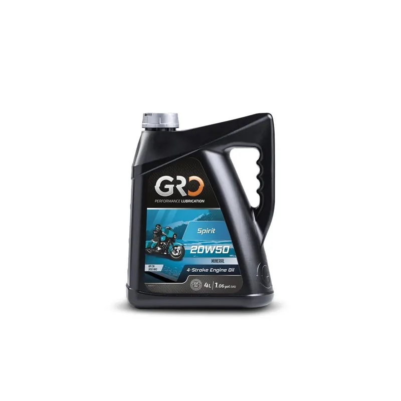 Aceite de motor GRO Spirit 20W50 4 litros 9002160