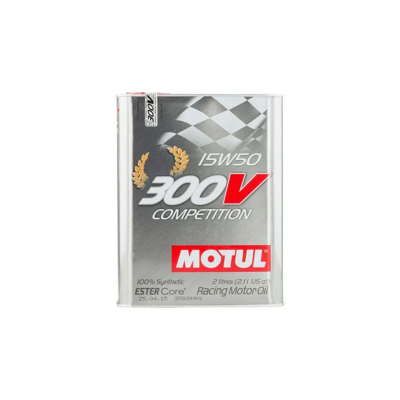 Aceite de motor Motul 300V Competition 15W50 104244 competición 2L