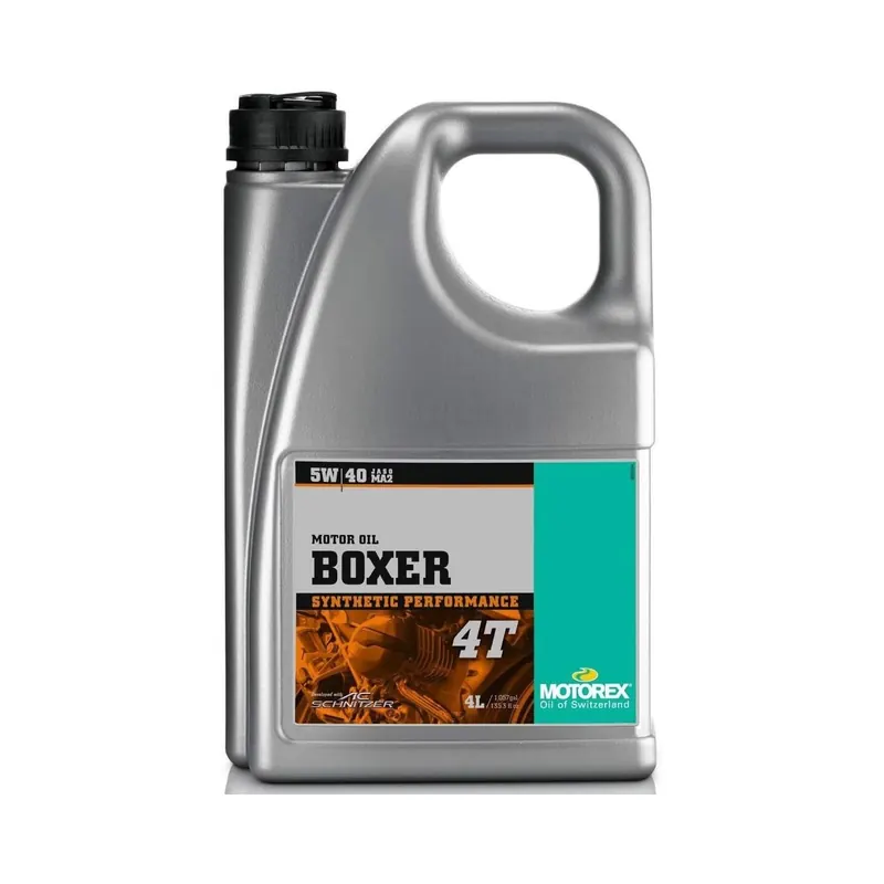 Aceite moto Motorex Boxer 4T 5W40 4L MT013I004T