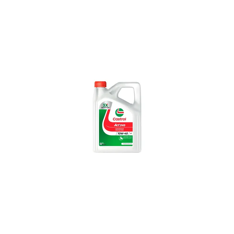 Aceite motor Castrol 10W40 4L Act-Evo 15F52C