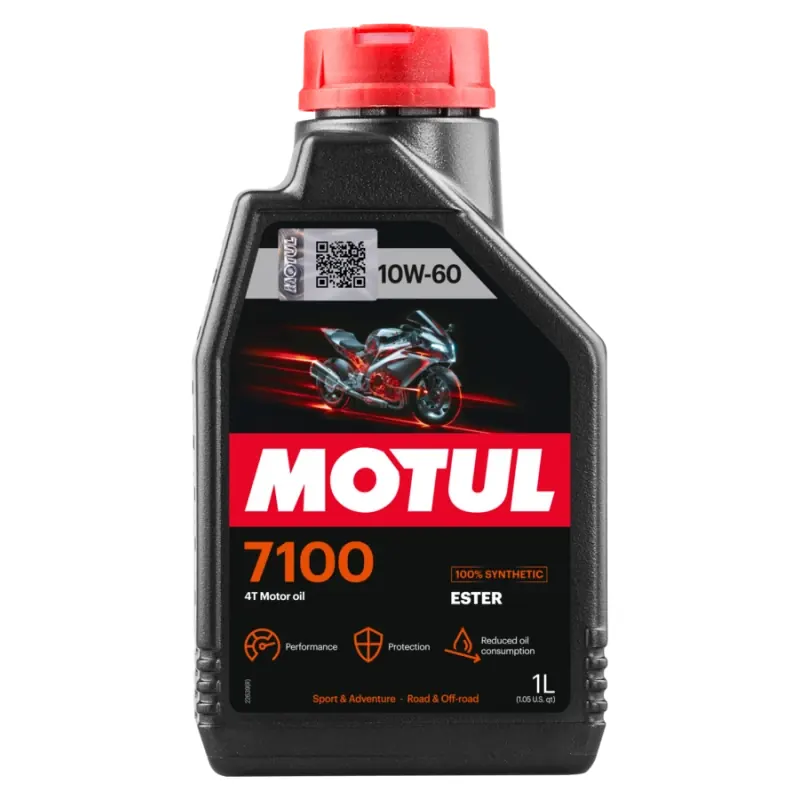 Aceite Motul 104100 7100 10W60 4T 1L