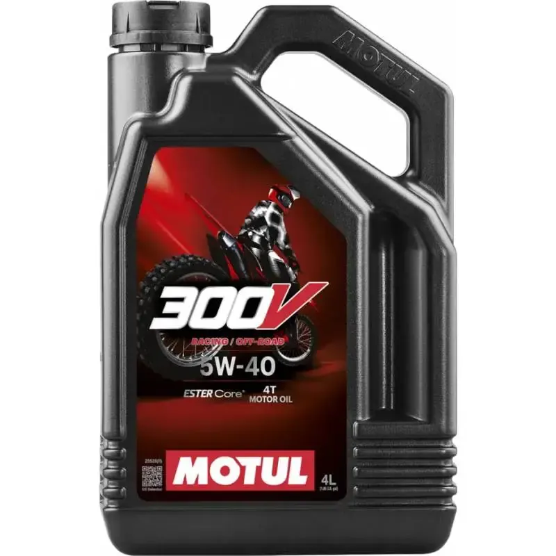 Aceite Motul 104135 300V FL Racing/Off Road 5W40 4L