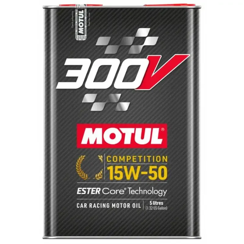 Aceite Motul 110861 300V Competition 15W50 5L