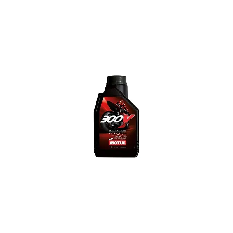 Aceite MOTUL 300V Fl Road Racing 15W50 1L   104125