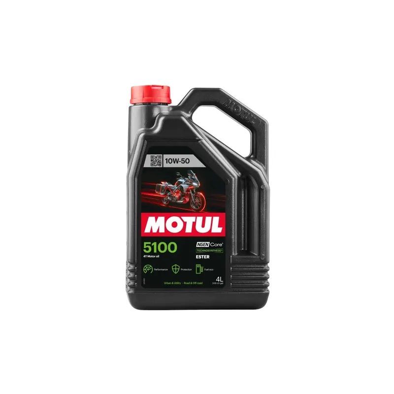 Aceite MOTUL 5100 10W50 4T 4L   104076