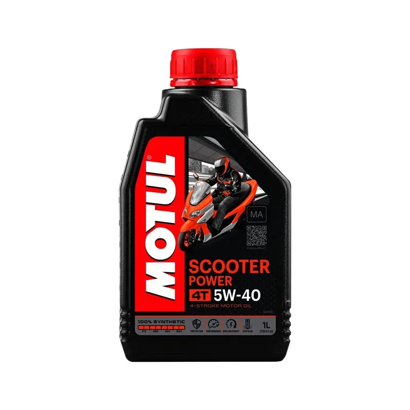 Aceite MOTUL Scooter Power 4T 5W40 Ma 1L 105958