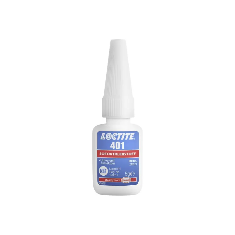 Adhesivo instantáneo Loctite 401 406631 universal transparente 3 g