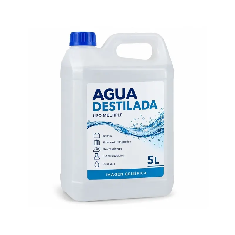 Agua destilada Durax  5 litros