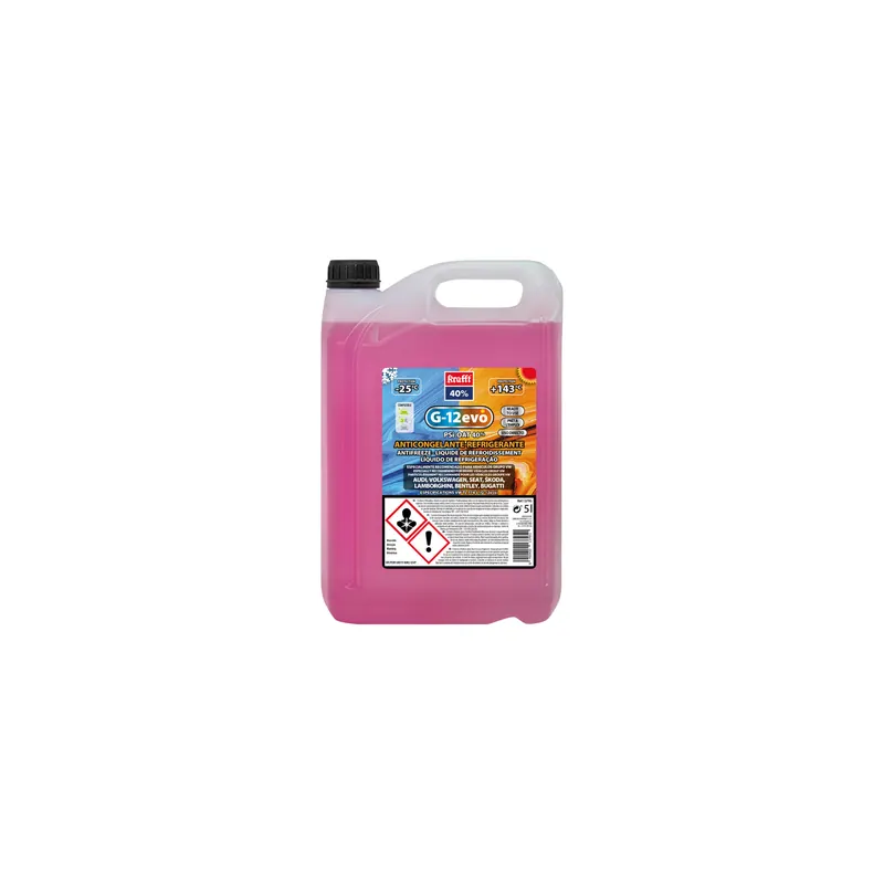 Anticongelante krafft 50% G12 EVO 5L 13795