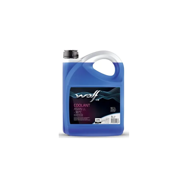 Anticongelante Wolf Coolant Asian LL -36g 5L 1052694