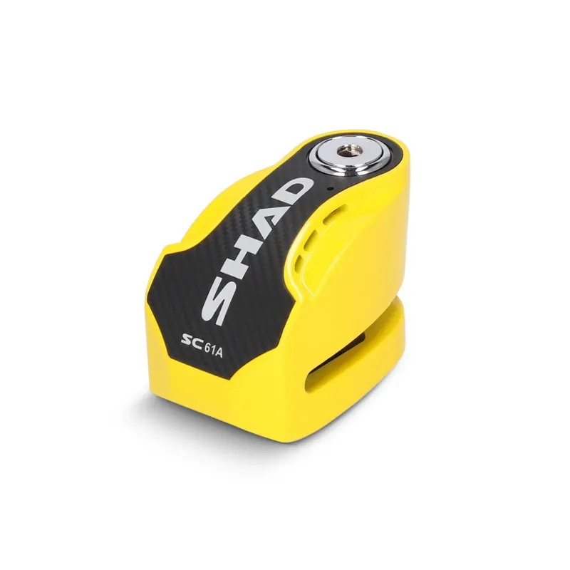 Antirrobo de disco SHAD C0S6103A CON Alarma SC61A - Amarillo