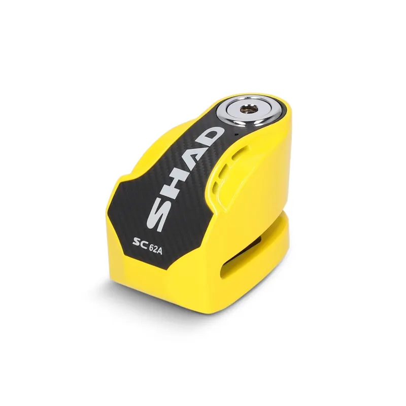 Antirrobo de disco SHAD C0S6203A CON Alarma SC62A - Amarillo