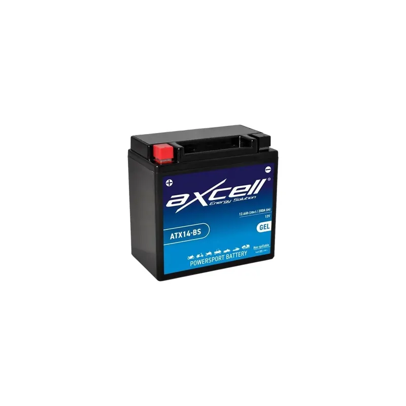 Batería de Gel para moto Axcell ATX14-BS