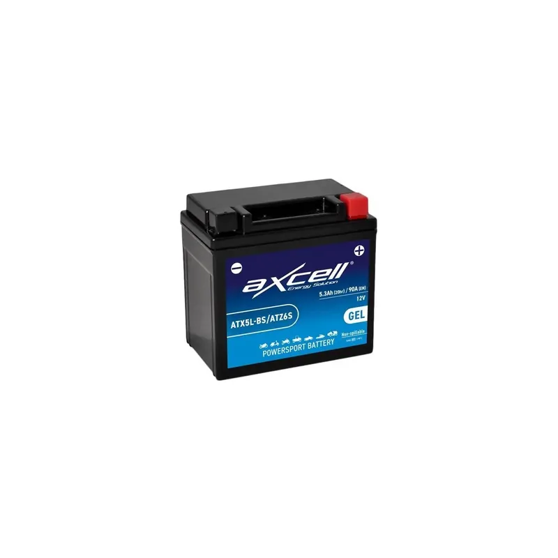 Batería de Gel para moto Axcell ATX5L-BSATZ6S