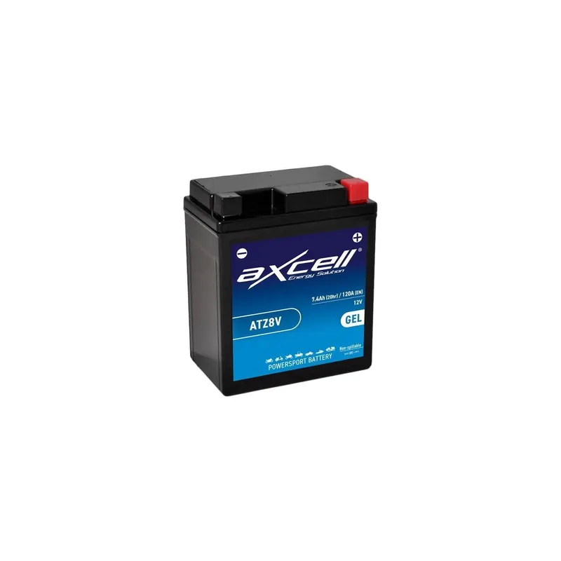 Batería de Gel para moto Axcell ATZ8V