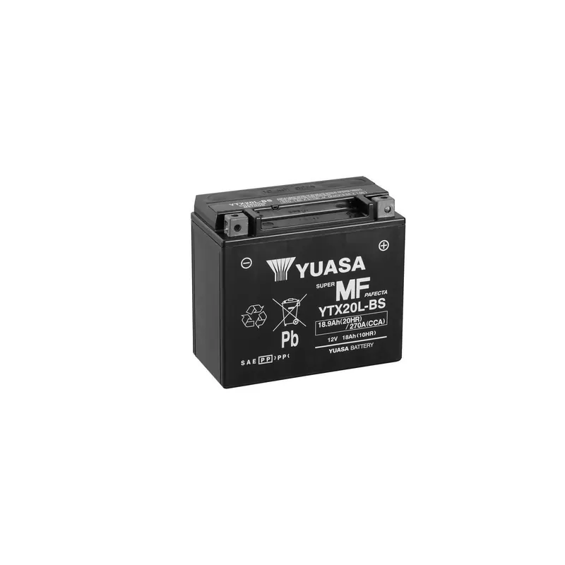 Batería de moto Yuasa YTX20L-BS