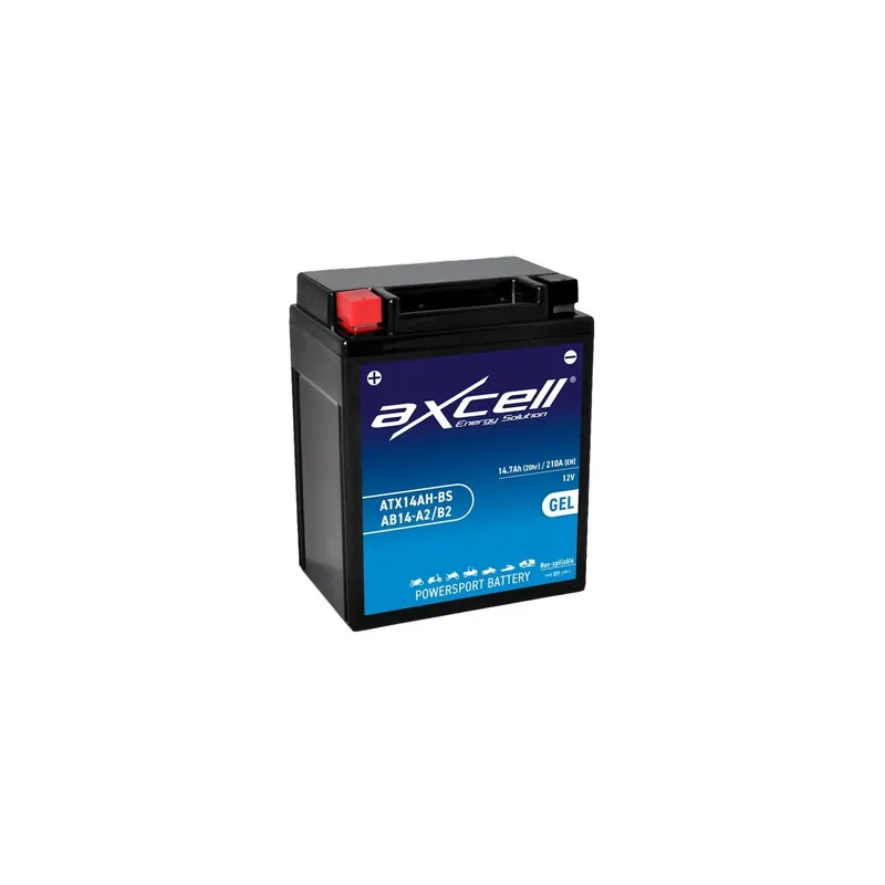 Batería moto Axcell GEL ATX14AH-BSAB14-A2B2