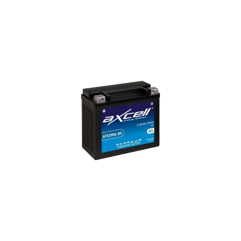 Batería moto Axcell GEL ATX20HL-BS