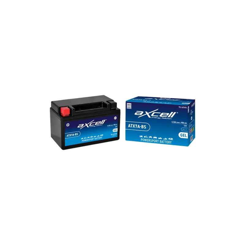 Batería moto Axcell GEL ATX7A-BS