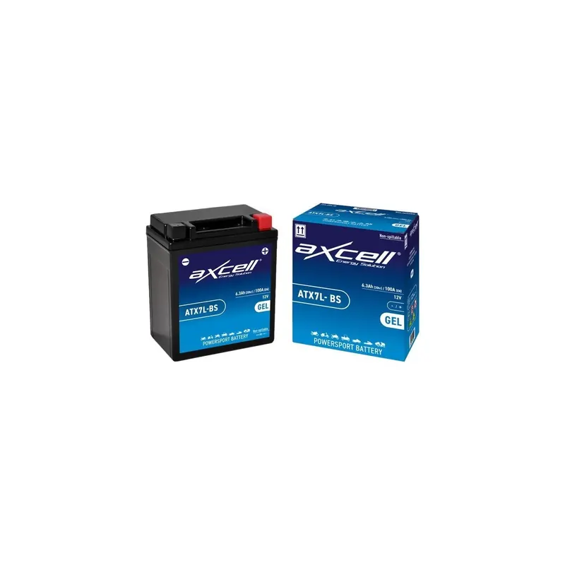 Batería moto Axcell GEL ATX7L-BS