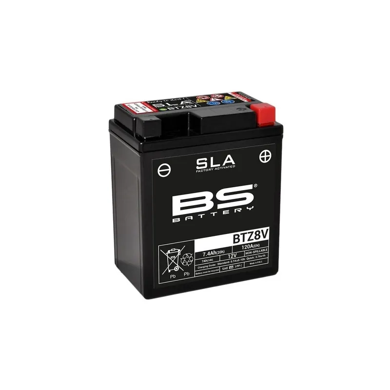Bateria moto BS Battery SLA YTZ8V 1077867