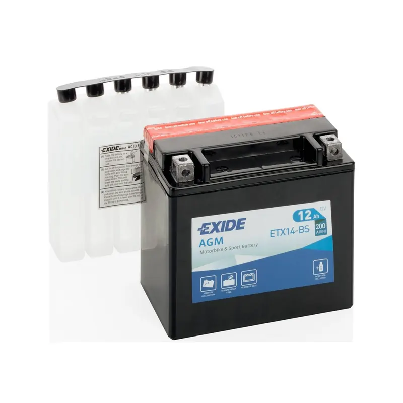 Batería moto Exide YTX14-BS