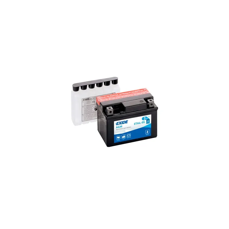 Batería moto Exide YTX4L-BS