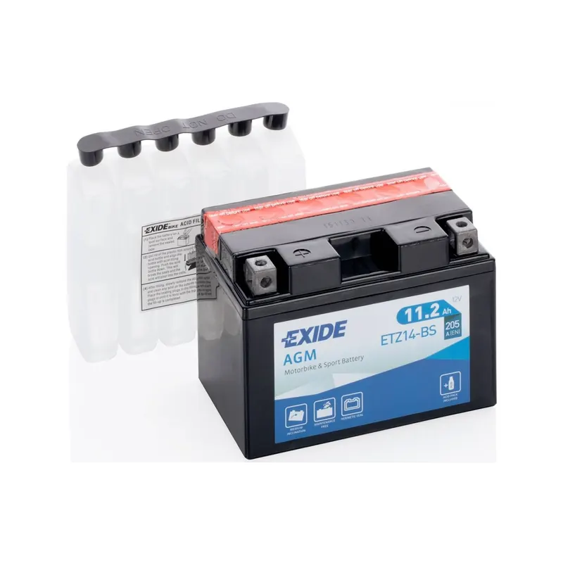 Batería moto Exide YTZ14-BS
