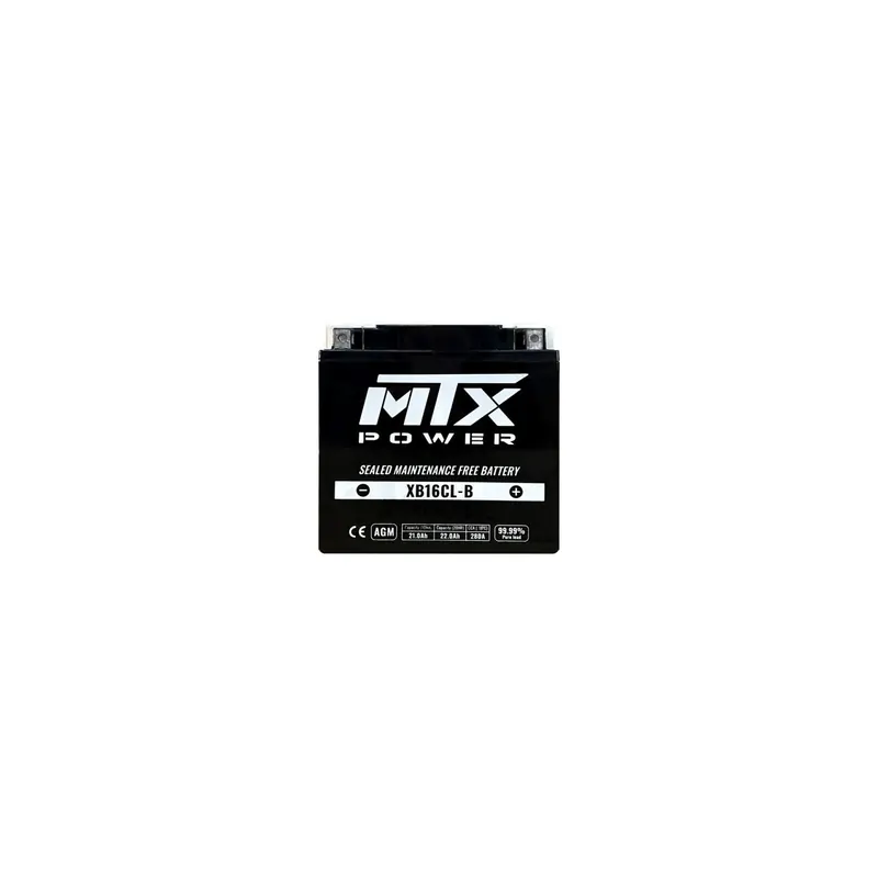 Bateria moto MTX SLA XB16CL-B