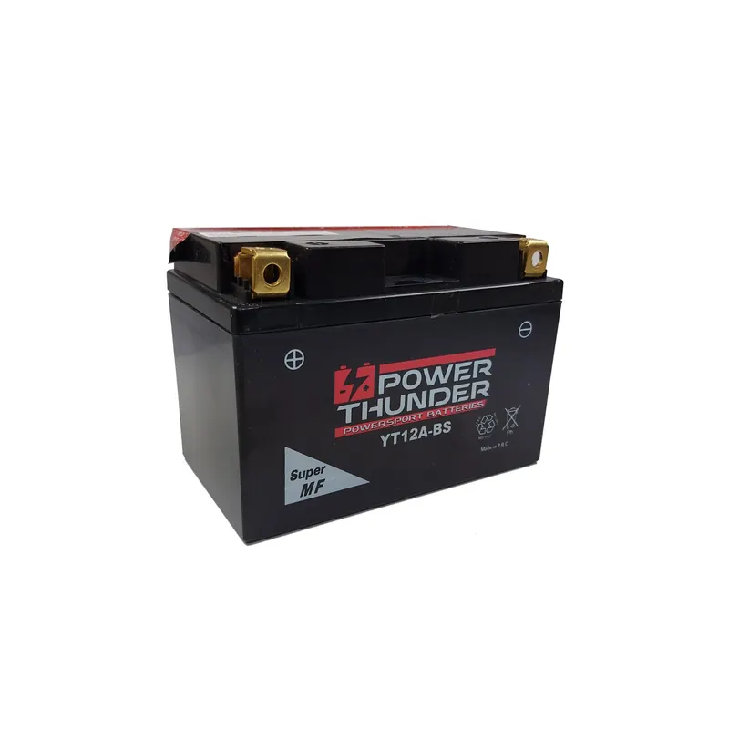 Batería moto Power Thunder CT12A-BS sin mantenimiento 0612100P