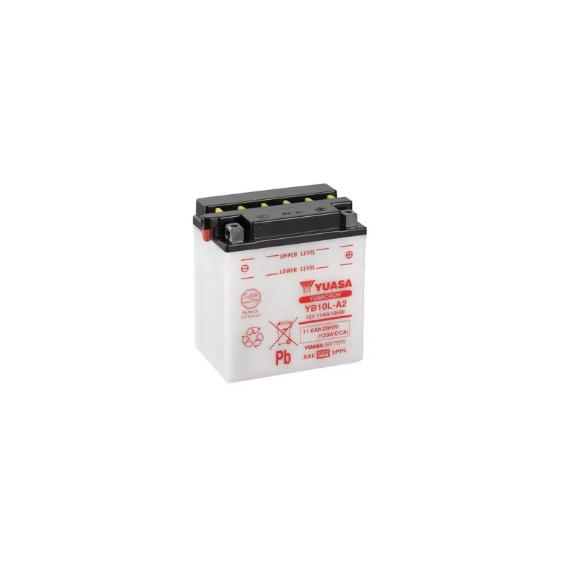 Batería para motocicleta Yuasa YB10L-A2 Yumicon 11