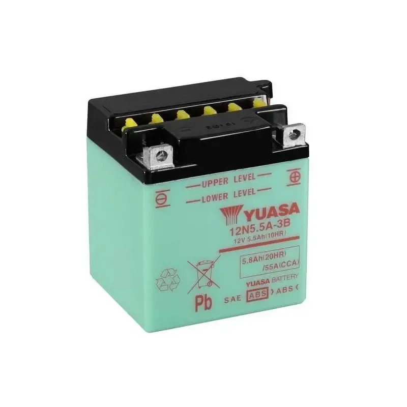 Batería Yuasa 12N5.5A-3B 12V 5,8Ah