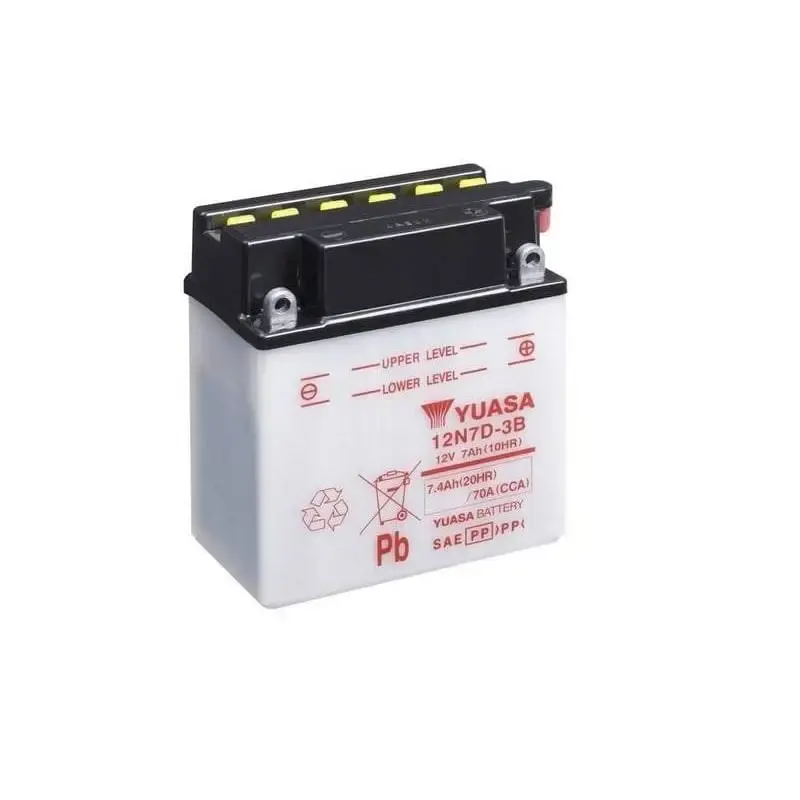 Batería Yuasa 12N7D-3B 12V 7,4Ah