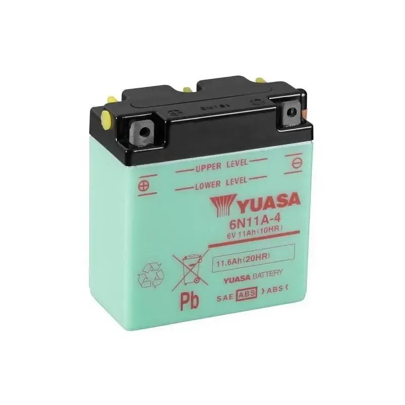 Batería Yuasa 6N11A-4 6V 11,6Ah