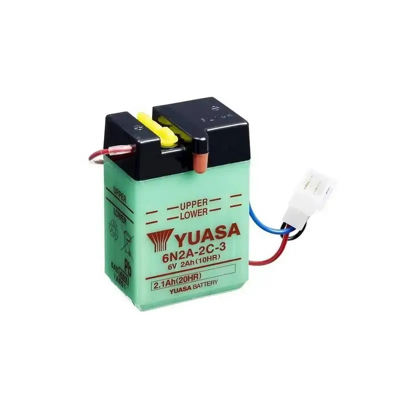 Batería Yuasa 6N2A-2C-3 6V 2,1Ah