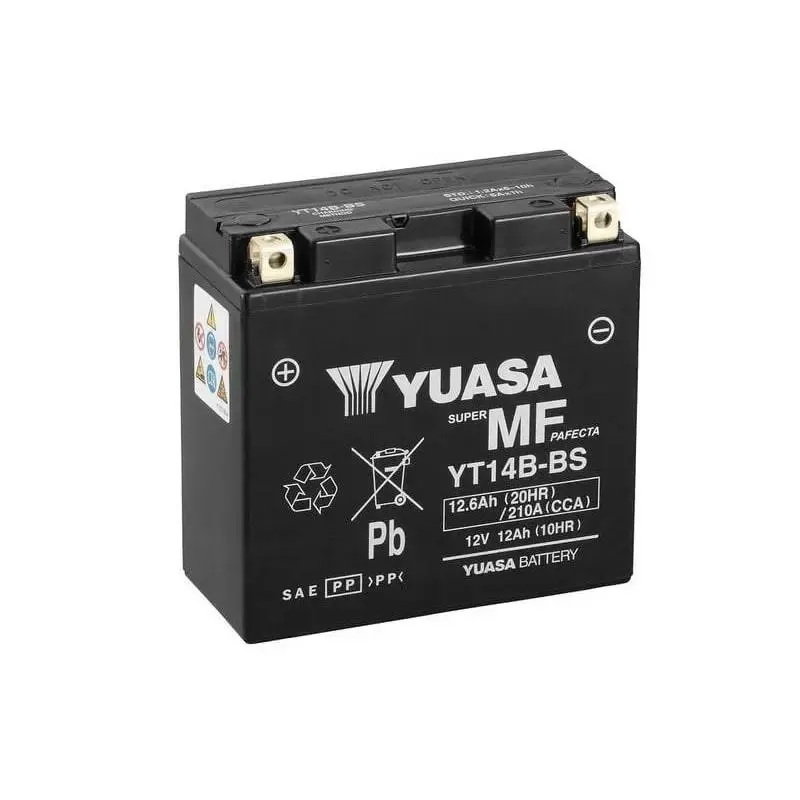Batería Yuasa YT14B 12V 12,6Ah