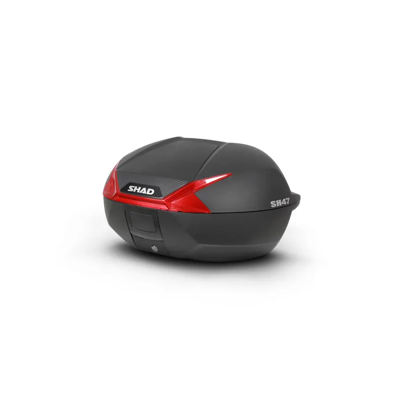 Baúl moto SHAD SH47 rojo D0B47206