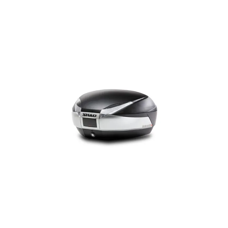 Baúl moto SHAD SH48 acabado New Titanium D0B48400