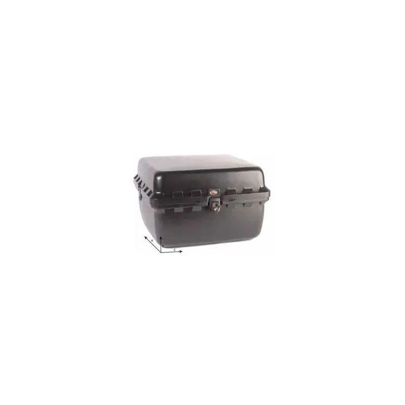 Baúl Puig Maxibox negro con cerradura 0468N