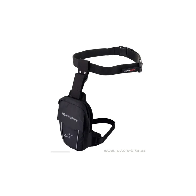 Bolsa para pierna Alpinestars negra 61081211100