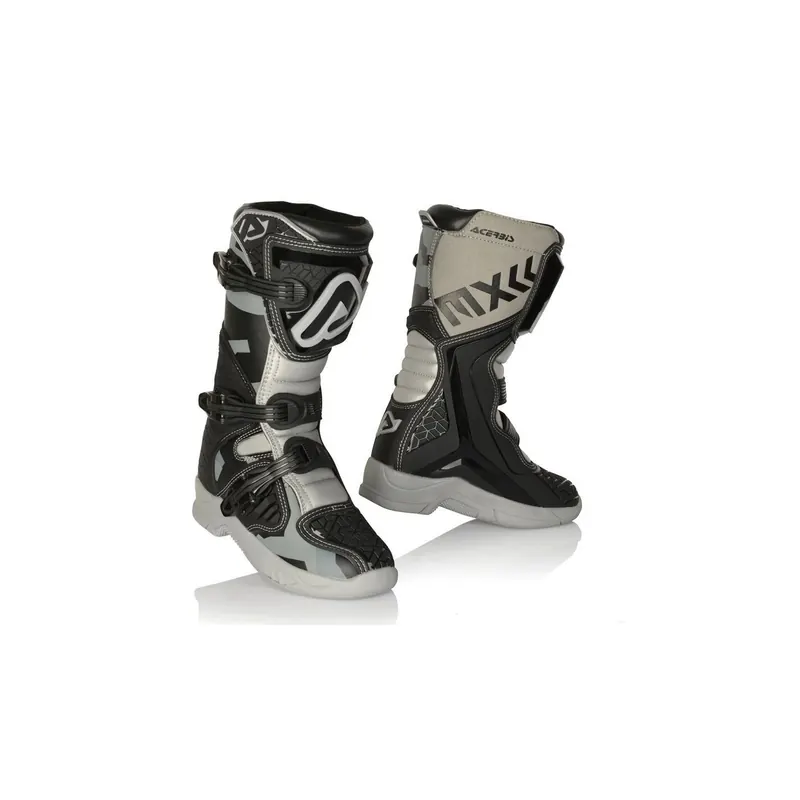 Botas Acerbis X-Team junior negro, gris