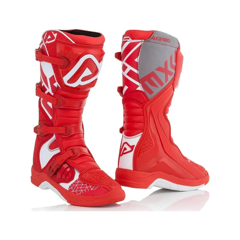 Botas Acerbis X-Team rojo, blanco