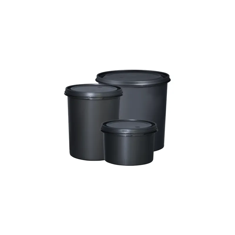 Caja 100 ud - Vaso pintura con tapa - 1,8 l