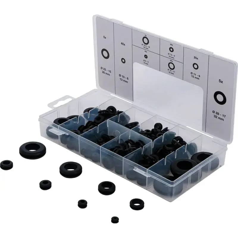 Caja BGS 8125 Surtido Pasacables Goma (180pcs)