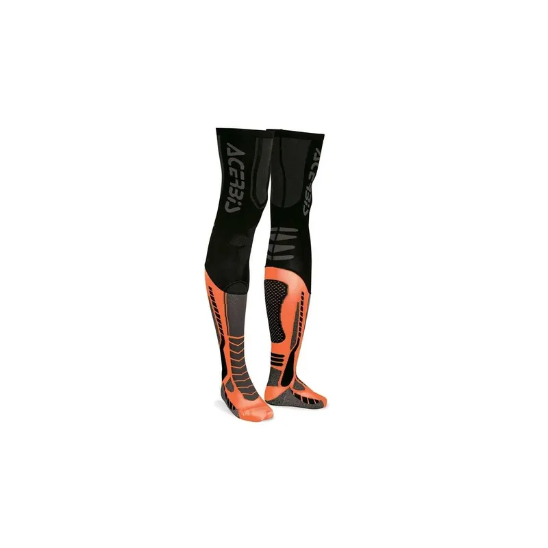 Calcetines Acerbis X-Leg Pro Negro Naranja