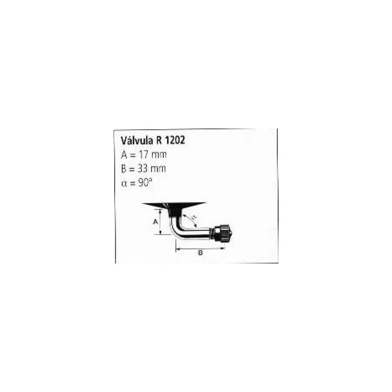CAMARA MICHELIN 8B 3 VALVE 1202